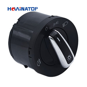 HOWINATOP 3C8941431B Interrupteur de phare antibrouillard pour <span class=keywords><strong>Volkswagen</strong></span> VW Golf V VI 5 6 Jetta Tiguan <span class=keywords><strong>Caddy</strong></span> III Passat B6 CC Sharan Rabbit - Product Image 2