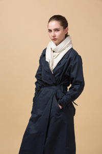 Custom <b>Shawl</b> Logo Design <b>Wool</b> Scarf Solid Color Breathable High-density Weaving Woven Scarf Thick <b>Shawls</b> for All Season - Product Image 2