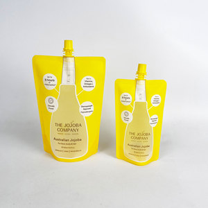 Custom Printed Doypack Bag Laundry Detergent Shampoo Packaging Liquid <b>Hand</b> <b>Soap</b> <b>Refill</b> Spout Pouch - Product Image 1