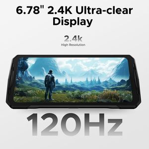 Teléfono Resistente Popux V40 Pro 5G, CPU D7300 de 4nm, 36GB de RAM, 512GB de ROM, Android, Pantalla FHD+ de 6.78 Pulgadas y 120Hz - Product Image 3