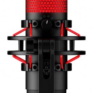 Microphone de jeu à condensateur à électret multi-motifs USB <span class=keywords><strong>Hyper</strong></span> <span class=keywords><strong>X</strong></span> <span class=keywords><strong>QUADCAST</strong></span> avec support antichoc anti-vibration - Product Image 4