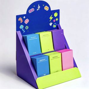 FX Custom Graphic Printed Shelf Ready Paper Display Bespoke Size Packaging for Gourmet Treat Convenience Store Display - Product Image 1
