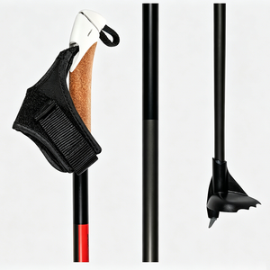 <span class=keywords><strong>Bastones</strong></span> de Esquí de Fibra de Carbono OEM Ultraligeros, Bastón Nórdico Alpino con Logotipo Personalizado y Empuñadura de Corcho para Jugadores Profesionales - Product Image 6