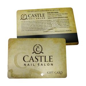 工場サンプル カスタムカラー印刷 プラスチック磁気ストライプ ギフトカード PVC割引カード - Product Image 3