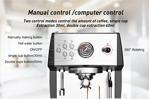 <span class=keywords><strong>Cafetera</strong></span> Espresso comercial italiana con molinillo, estufa inteligente <span class=keywords><strong>programable</strong></span>, <span class=keywords><strong>cafetera</strong></span> - Product Image 6
