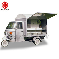 Chariot de nourriture mobile de luxe à la mode, chariots de vente de glaces, chariots à café, chariots à jus, camion de nourriture mobile, bar à bière mobile, tricycle camion de nourriture