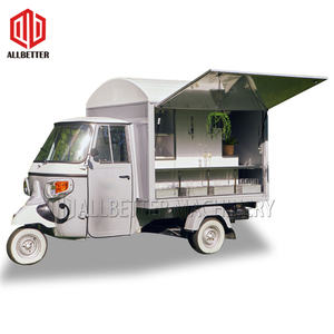 ファッション高級モバイルフードカートアイスクリーム自動販売カートコーヒーカートジュースフードトラックモバイルビールバー三輪車フードトラック - Product Image 6