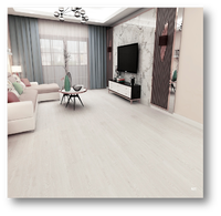 Revêtement de sol en plastique LVT imperméable et antidérapant pour panneaux muraux de décoration intérieure