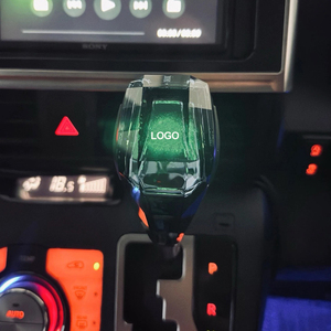 Accessoires <span class=keywords><strong>de</strong></span> voiture universels <span class=keywords><strong>de</strong></span> haute qualité, pièces modifiées, <span class=keywords><strong>pommeau</strong></span> <span class=keywords><strong>de</strong></span> levier <span class=keywords><strong>de</strong></span> <span class=keywords><strong>vitesse</strong></span> en cristal LED coloré avec logo personnalisé - Product Image 5