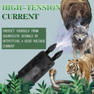 Tongkat Trekking multifungsi paduan aluminium yang dapat mengisi daya ponsel digunakan untuk pertahanan diri dan memiliki lampu strobo - Product Image 6