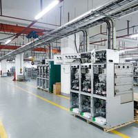 Système de distribution d'énergie compact en métal, modulaire, triphasé, isolé au gaz SF6, 12 kV, 630 A, IP67, pour usage industriel en intérieur, prix usine