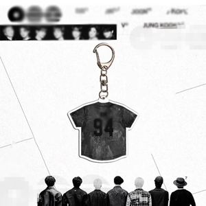 พวงกุญแจอะคริลิคพิมพ์ลายดิจิทัลเสื้อยืด Kpop World Tour Arirang Japan น้ำหนักเบา ของขวัญสำหรับแฟนคลับของจิน - Product Image 2