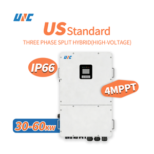 IP65คลื่นไซน์บริสุทธิ์แบบ IP66 60kw แบบ UNC 98% 150/300V 4MPPT 50Hz/60Hz UL1741ความถี่สูง CT - Product Image 1