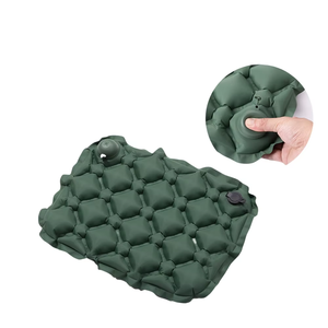 Coussin de siège gonflable d'extérieur, imperméable, en TPU léger, avec pompe intégrée, pour voyage, bureau, camping - Product Image 1