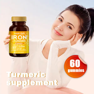 Forte demande Marque privée Bonbons en fer Multivitamine C Curcuma Folate Suppléments en fer Bonbons en fer Vitamines pour hommes et femmes - Product Image 6