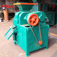 Máquina de Briquetas de Carbón y Charcoal VEGA800 con Motor, Capacidad de 500 kg/h, Control PLC + Pantalla Táctil, Fácil Operación