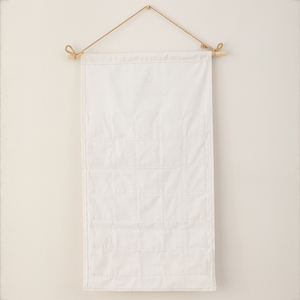 <span class=keywords><strong>Calendrier</strong></span> de l'Avent suspendu Ramadan Kareem blanc, organisateur mural en tissu à 30 poches, compte à rebours en toile de polyester, <span class=keywords><strong>calendrier</strong></span> de l'Avent vierge - Product Image 5