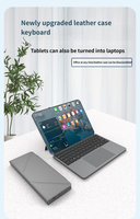 Clavier Bluetooth pliable compact et portable avec pavé tactile pour tablette One Plus Pad 3 Samsung A7