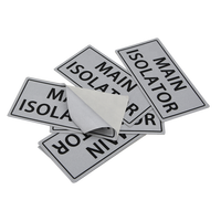 Personalizado 3M reflectante Ranger peligro 440 Voltios mercancías alto voltaje señal pegatina