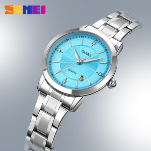 Skmei 1819 Custom Wholesale Fashion <b>Women</b> Quartz with Stainless Steel Strap Reloj Mujer - Product Image 5