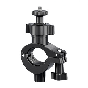 Universal O-Clamp Phone Holder For Bike Car Mount Live Streaming With Adjustable Angle And Strong Clip Fit 22mm Tube - Product Image 1