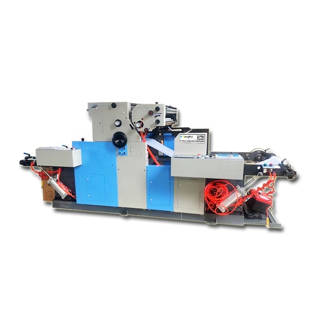 ZONGRUI Roll to Roll Offset Printing Machine 2 Colors Satellite Type With Infrared Drying 800x565mm Size ZR800R2S