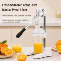 Presse-agrumes manuel de qualité commerciale pour citrons et oranges, extracteur de jus à pression manuelle pour la maison et la cuisine