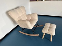 Fauteuils d'appoint de style européen DISHI, meubles, fauteuil simple, fauteuil à bascule, fauteuil lounge