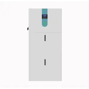 Batterie Lithium-ion tout-en-un système 5kwh, 10kwh, 15kwh sur réseau, onduleur hybride, système de stockage d'énergie solaire, batterie ESS