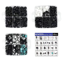Offre Spéciale automobile 100 pièces Clips Auto voiture Clips plastique attaches Kit combinaison ensemble