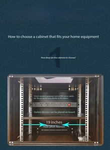 Jue Hong Hệ thống làm mát khung máy chủ Rack 600x600 800x800 800x1000 Kích thước Mạng 19u 27U 28u 30U 42U 44u 45u 48u 19 inch Chứng Khoán - Product Image 3