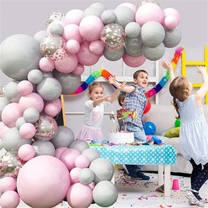 <span class=keywords><strong>Kit</strong></span> de 95 ballons roses, gris et blancs pour guirlande et arche, idéal pour la décoration de salle de mariage, toile de fond d'<span class=keywords><strong>anniversaire</strong></span> à thème, fournitures de ballons pour les fêtes - Product Image 3