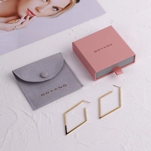 SKD1 Hongya กล่องของขวัญผ้าลินินขนาดเล็กกล่องบรรจุภัณฑ์เครื่องประดับทันสมัยราคาโรงงานหรูหรา - Product Image 6