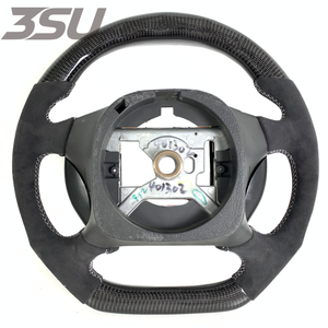 Volante de Fibra de Carbono Estilo Deportivo para Ford <span class=keywords><strong>Mustang</strong></span> 2000-2004, Personalización de Piezas Automotrices - Product Image 2