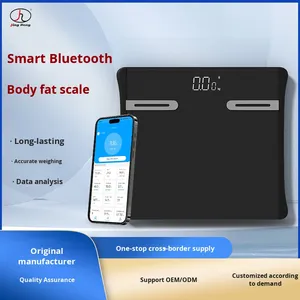 New Arrival Kỹ Thuật Số Cơ Thể Chất Béo Quy Mô Thông Minh 180Kg Có Trọng Lượng Máy Với Cho Bluetooth Vật Liệu Thủy Tinh Bmi Chức Năng Pin Điện - Product Image 5