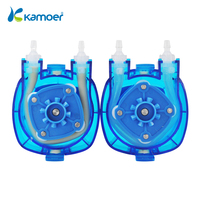 Pompe péristaltique à tuyau Kamoer KHM 12V 24V DC à moteur à balais ou sans balais 300 ml/min 400 ml 500 ml pour transfert d'acide médical
