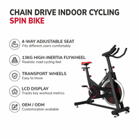 Vélo de spinning de haute qualité Gym Master PT Fitness pour usage domestique, certifié EN957, avec emballage personnalisé pour la distribution mondiale