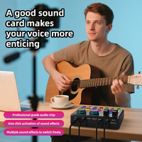 Ensemble de mixeur audio professionnel avec trépied, microphone à condensateur, orientation en forme de cœur pour une réponse en fréquence de 5,0