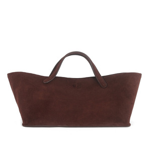 Sac fourre-tout minimaliste en cuir massif pour femme, grande capacité, avec poignée supérieure lisse, sac à bandoulière pour le quotidien, le bureau et les trajets, fermeture magnétique - Product Image 2