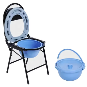 Tabouret pliant pour personnes âgées et maternité, siège de toilette portable pour personnes handicapées, chaise de position accroupie pour la rééducation et les soins à domicile - Product Image 4