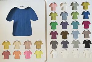 Neuer Frühling/Sommer Eis Seide Plissee Streifen Rahmen Pit Strip gestrickt 4-Wege-Stretch-Stoff für T-Shirt Sommerkleid - Product Image 6