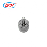 Adaptateur coaxial RF en laiton de type N mâle vers QMA femelle, en stock, directement de l'usine
