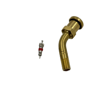 Catégorie de produit Tiges de valve de valve Capuchons et adaptateurs Nouvel actionneur de valve de pneu sans tube intérieur en laiton UTILISATION COMMUNE pour les bus de camions légers