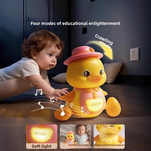 Jouet en plastique pour bébé, maison de canard, tableau magnétique, interphone de <span class=keywords><strong>dessin</strong></span> animé pour 3-6 ans - Product Image 4