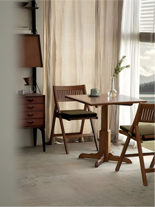 Square Teak <b>Coffee</b> <b>Table</b>-Middle Ancient Retro Style All Solid Wood Living Room Furniture for Commercial Home Hotel Cafe <b>Small</b> - Product Image 4