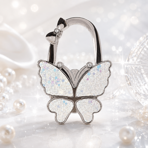 Élégant porte-clés papillon scintillant en alliage, boucle de <span class=keywords><strong>sac</strong></span> galvanisée, breloque de <span class=keywords><strong>sac</strong></span> à main, décoration de <span class=keywords><strong>sac</strong></span>, artisanat DIY - Product Image 5