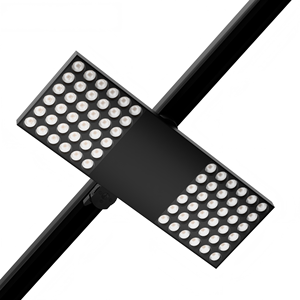 ShineLong - Panel de Luz LED de Riel de 20 W, 3500 K, Blanco Cálido, 97 CRI, Iluminación Lineal para Hogar, Oficina, Tienda, Cuerpo de Aluminio, 4 Cables, 24 Haces - Product Image 5