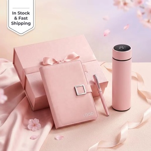 Set Regalo Aziendale di Lusso Premium Rosa con Logo Personalizzato: Taccuino, Penna, Tazza Termica, Souvenir <span class=keywords><strong>per</strong></span> Ufficio, <span class=keywords><strong>Regali</strong></span> di Laurea <span class=keywords><strong>per</strong></span> Donne e Ragazze - Product Image 3