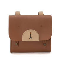 Sac à dos pour enfants en cuir PU, design vintage mignon, sac d'école pour enfants, bandoulière réglable, mini sac à dos pour usage quotidien