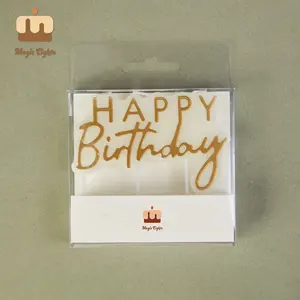Maßge schneiderte rauchfreie Happy Birthday Party Kerzen für verschiedene Anlässe Großhandel